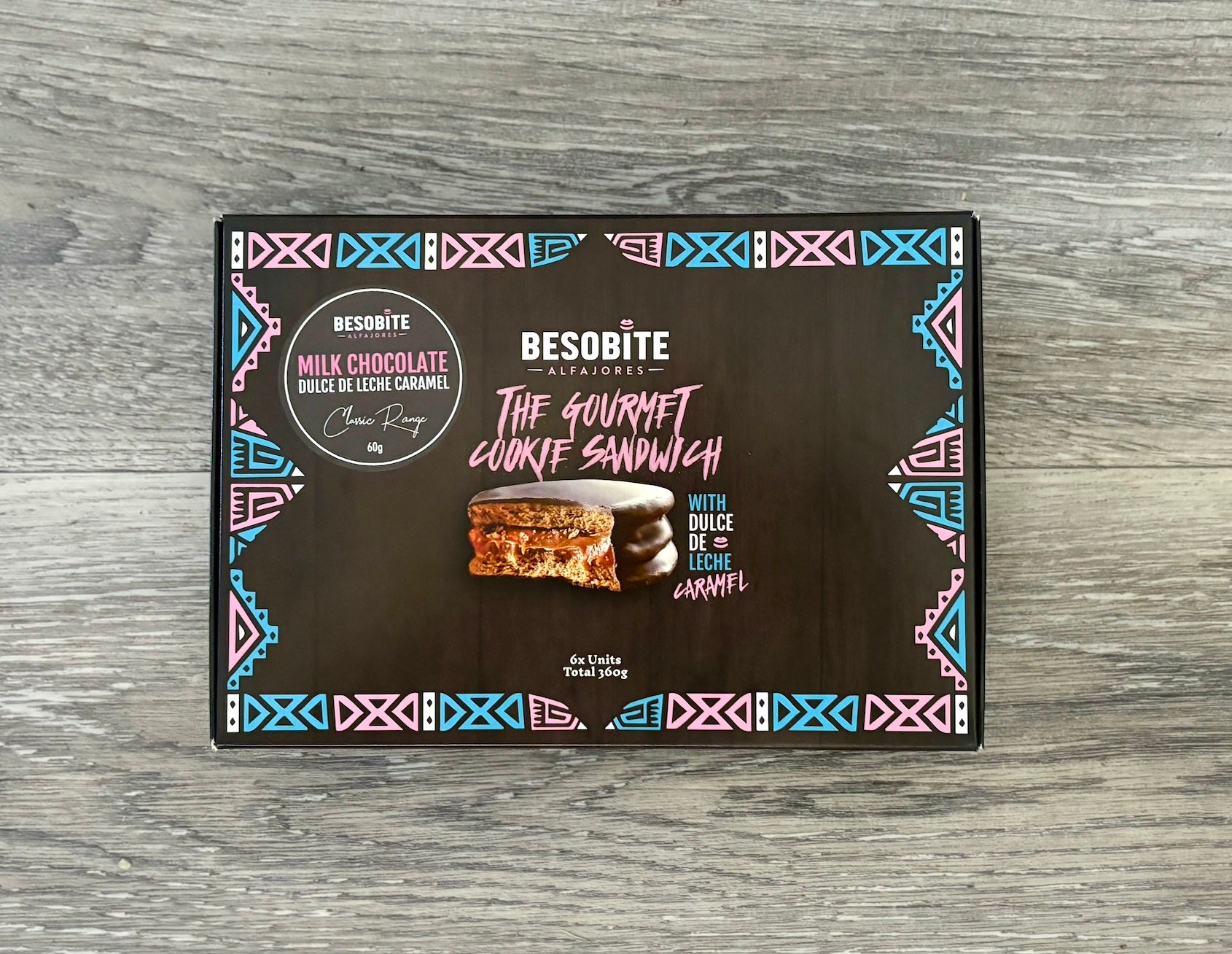 BesoBite - Milk Chocolate Alfajores 6 Pack