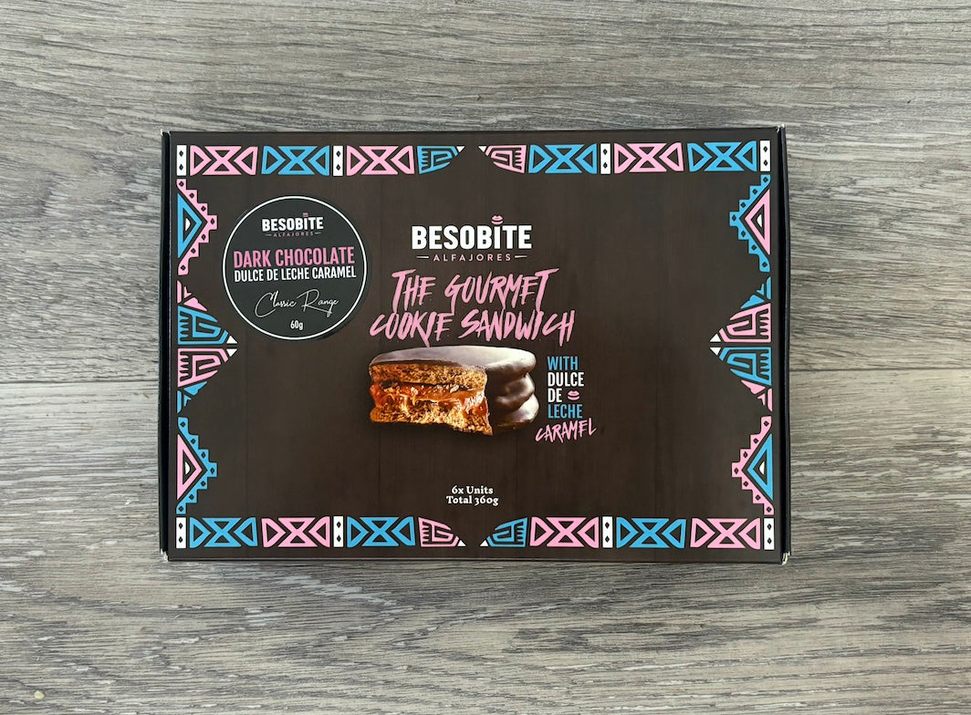 BesoBite - Dark Chocolate Alfajores 6 Pack