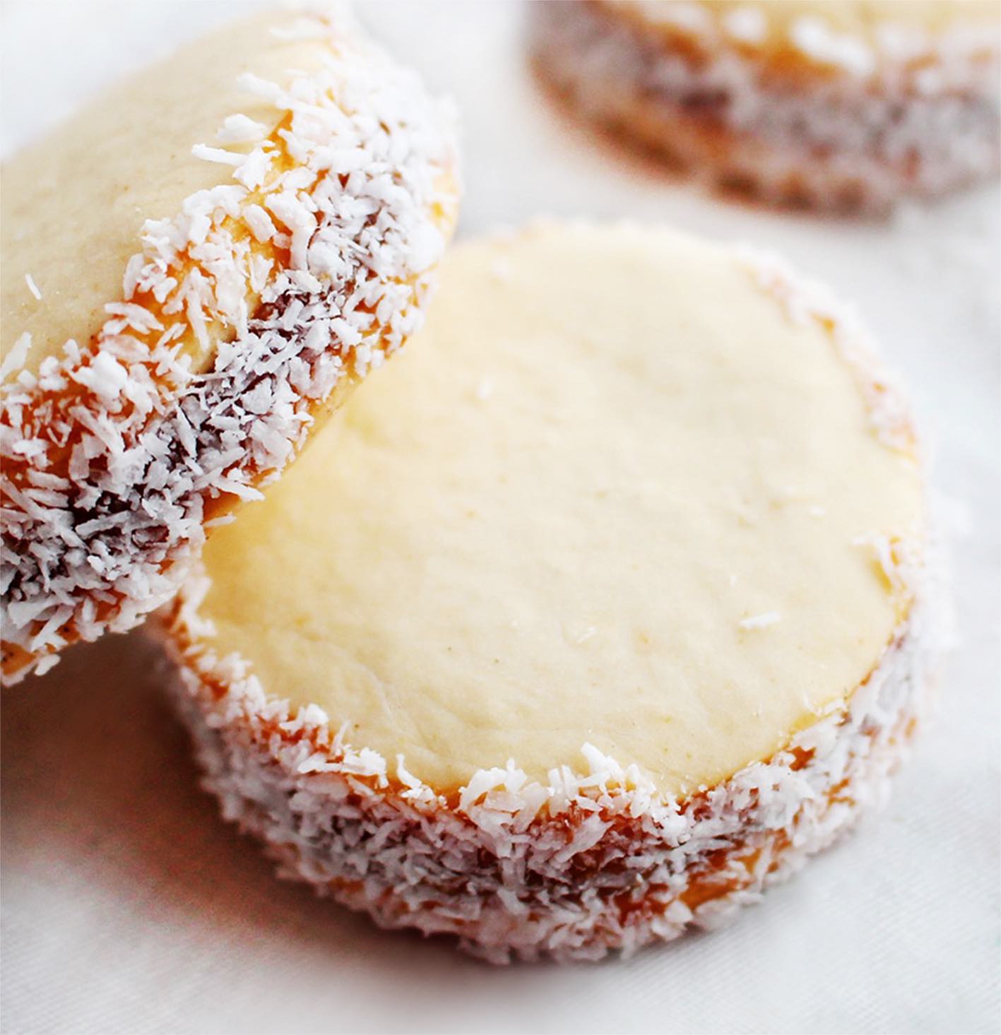 Coconut Vanilla Melt (Alfajores De Maizena) 6 Pack